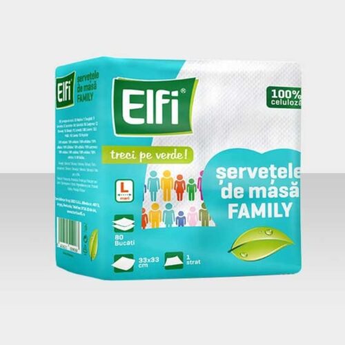 Elfi Șervețele de masă 80 buc, 33*33cm