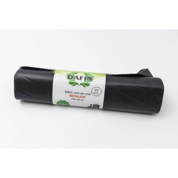 ZOREX Saci menaj, negri, 240l, 10 buc/set