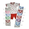 Pijamale copii, mânecă scurtă, bumbac