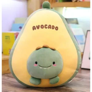 Jucărie de pluș cu păturică, în formă de avocado