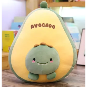 Jucărie de pluș cu păturică, în formă de avocado