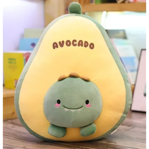 Jucărie de pluș cu păturică, în formă de avocado