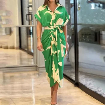 Rochiță de vară, model floral, mărime S