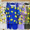 Compleu colorat, pantaloni și bluză, mărime universală