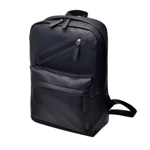 Ghiozdan imitație piele 45cm*33cm*15cm, negru