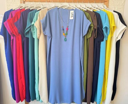 Rochie lejeră de vară, mărime universală, colier atașat