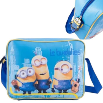 Ghiozdan Minions/alte personaje - 29x37x11cm cu Bretea și Fermoar
