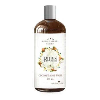 RUBIS Gel de duș, cocos, 400ml, ofertă 1+1