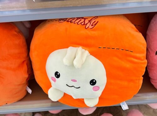 morcov Jucărie de pluș, cu păturică, formă de morcov, cu iepuraș