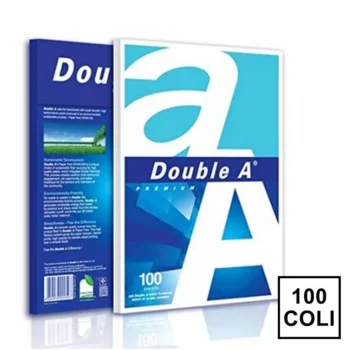 da-100cl Hârtie copiator A4, 80g/mp, 100coli/top, clasa A, Double A Premium