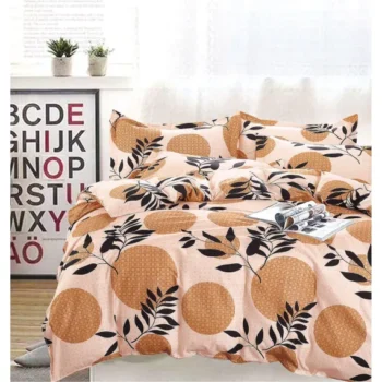 Lenjerie, Bumbac Satinat, 200×230, pentru pat dublu, 4 Piese, fete de perna 50x70cm Incluse